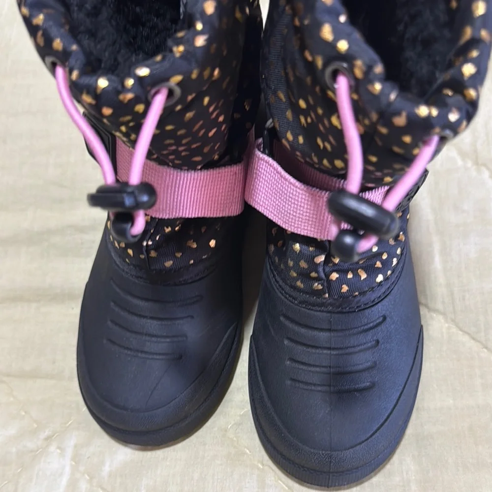 Northside Black Boots with Gold Speckles